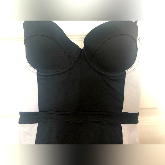 Brand new Black and white bathing suit, size M - Picture 3 of 4
